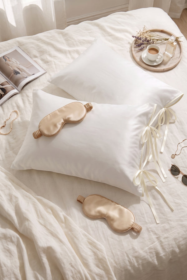 The Two of Us Sleep Set - White/Champagne