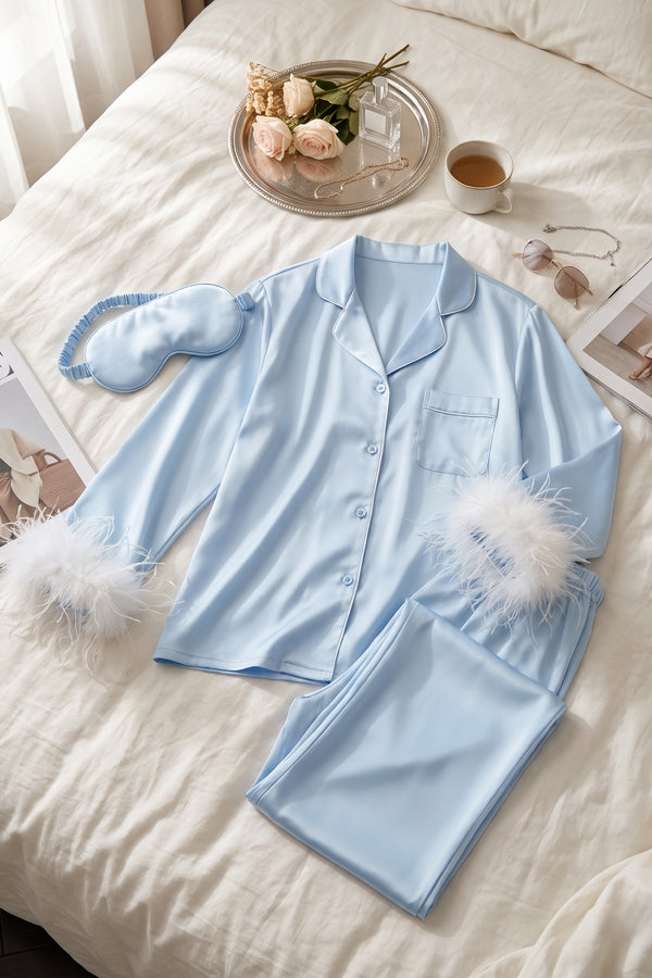 The Bridal Sleep Set 1 - Baby Blue